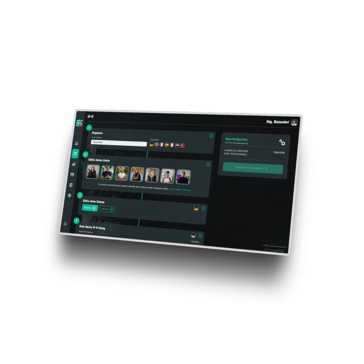AI-VI Studio Dashboard